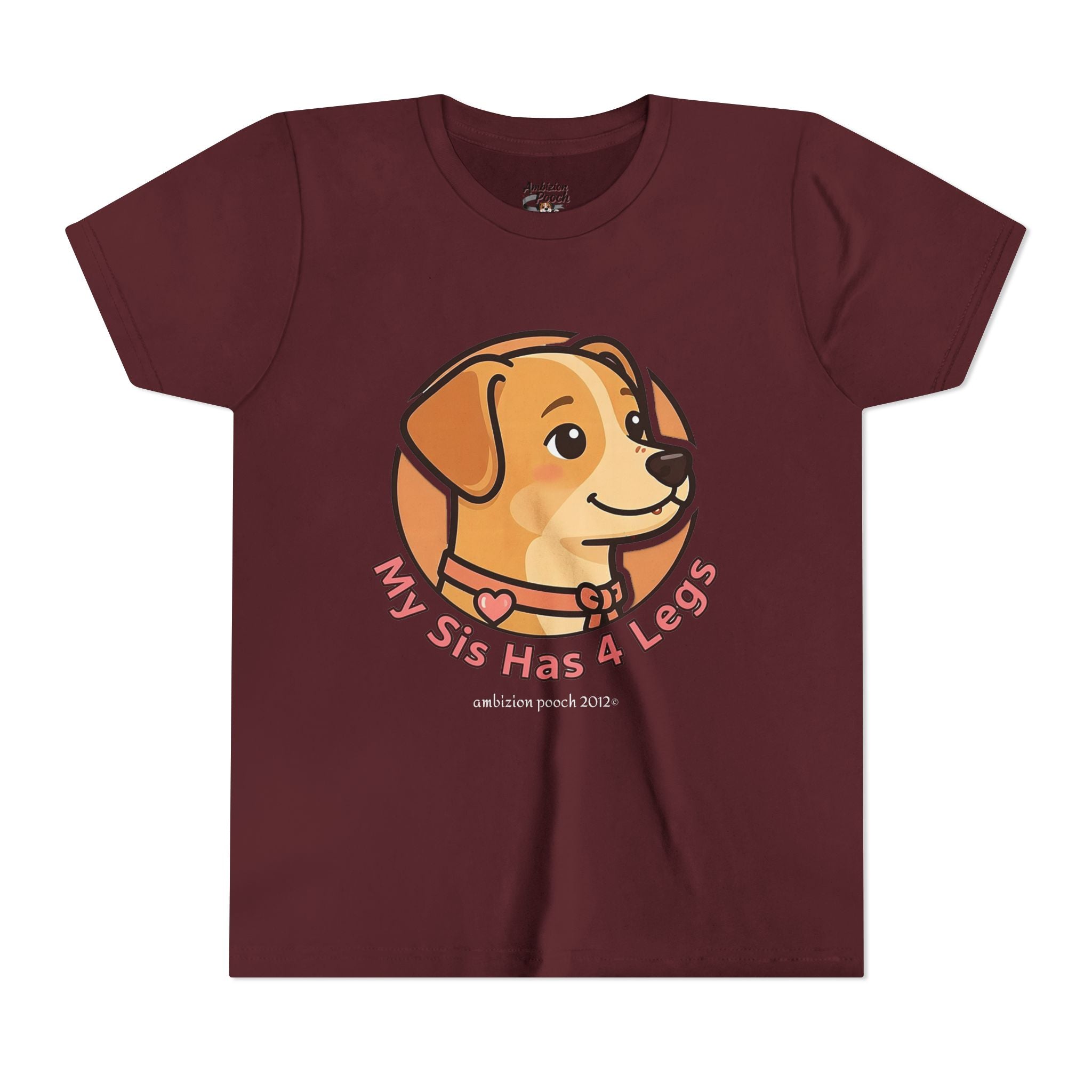 "My Sis Has 4 Legs" Kids Tee