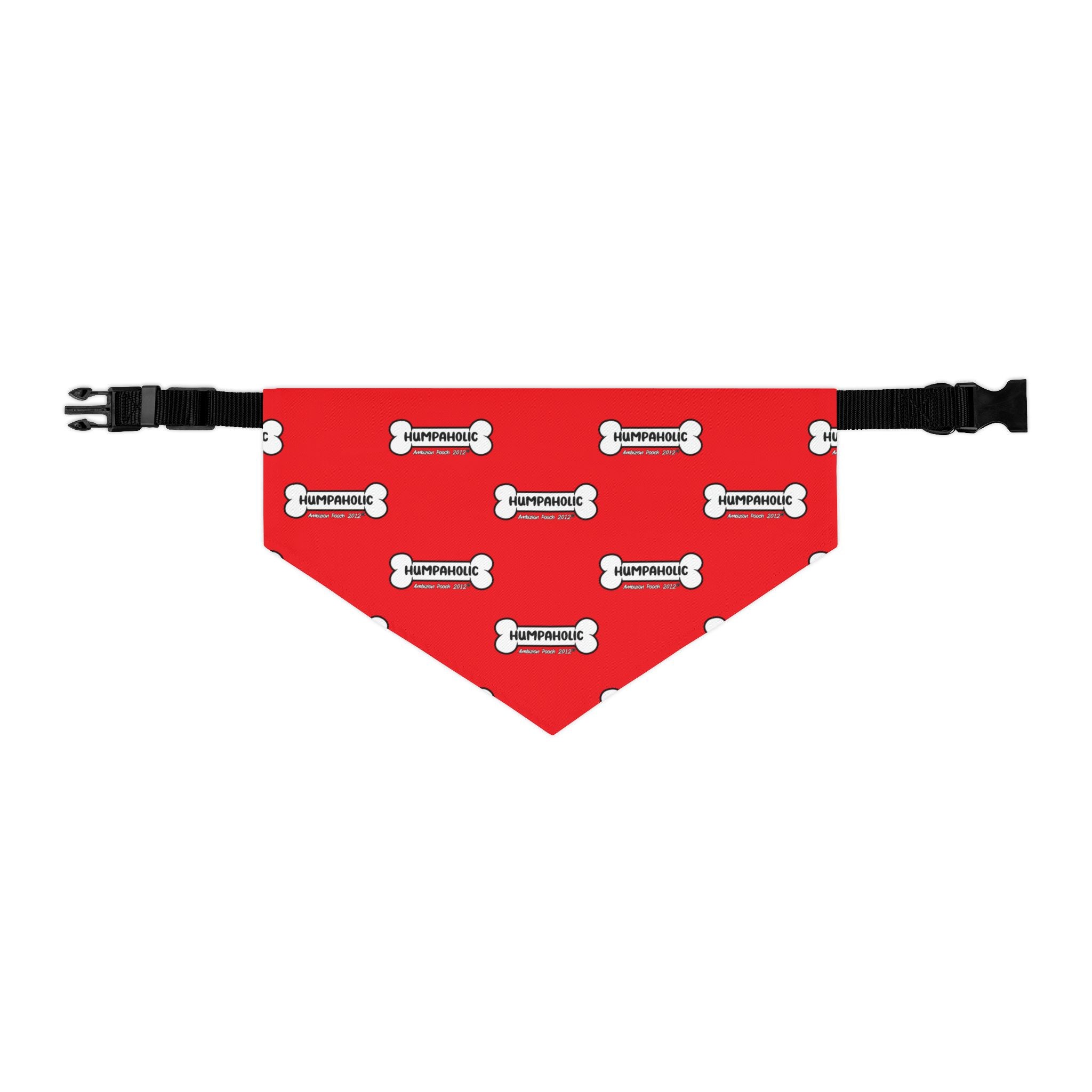 Humpaholic Pet Bandana Collar Red
