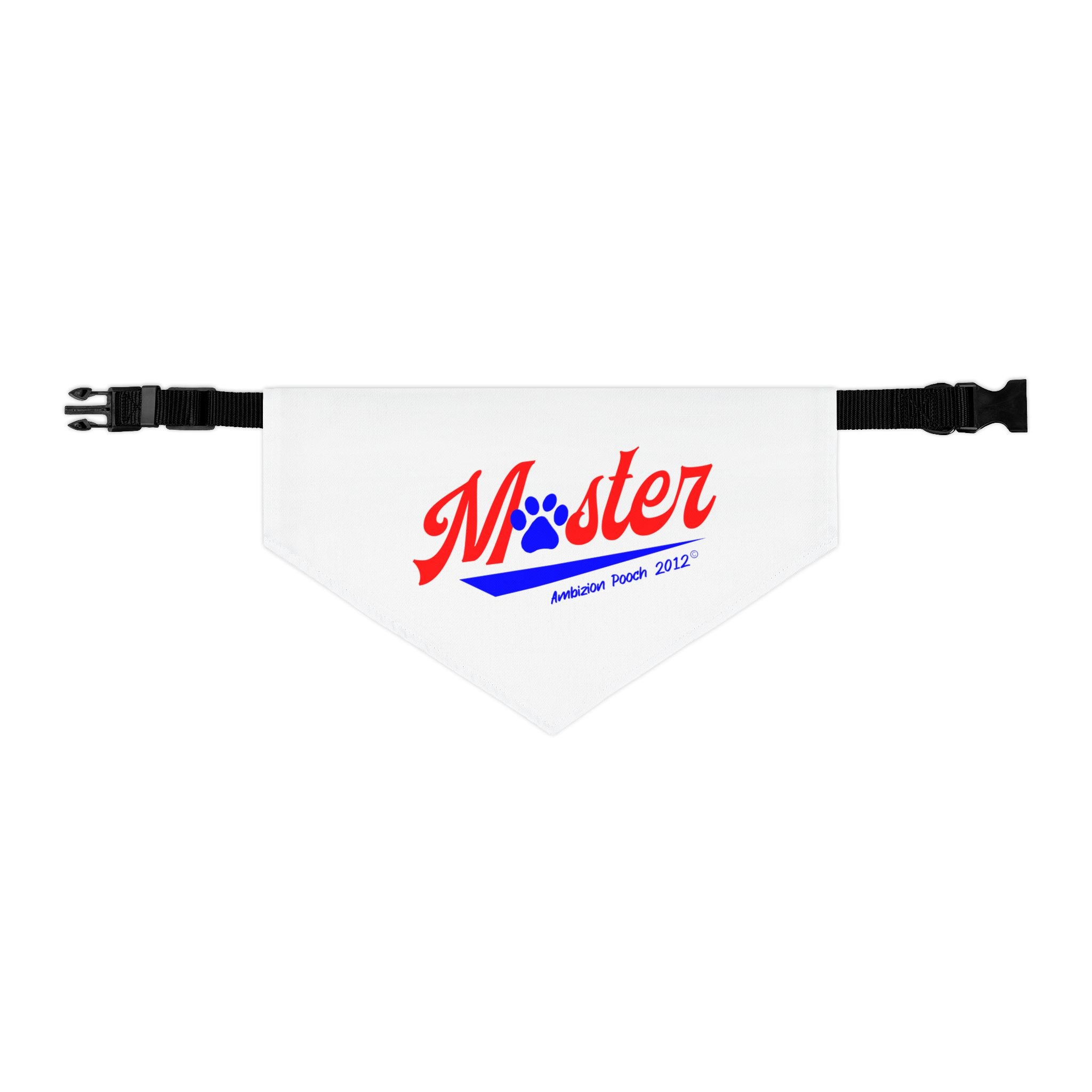 Pet Bandana Collar — Doggy Master "Servant" Matching Pet & Parent