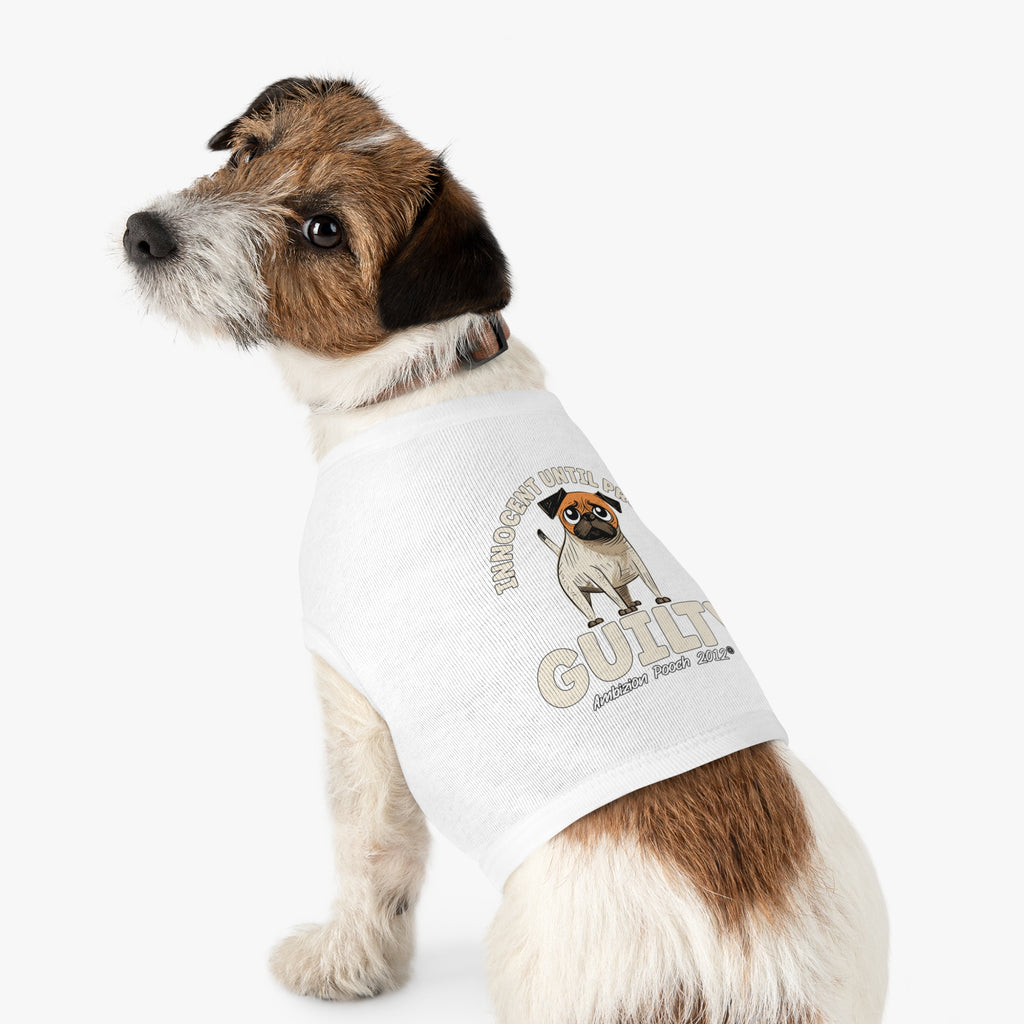 Innocent Until Proven Guilty Doggy Tank Top