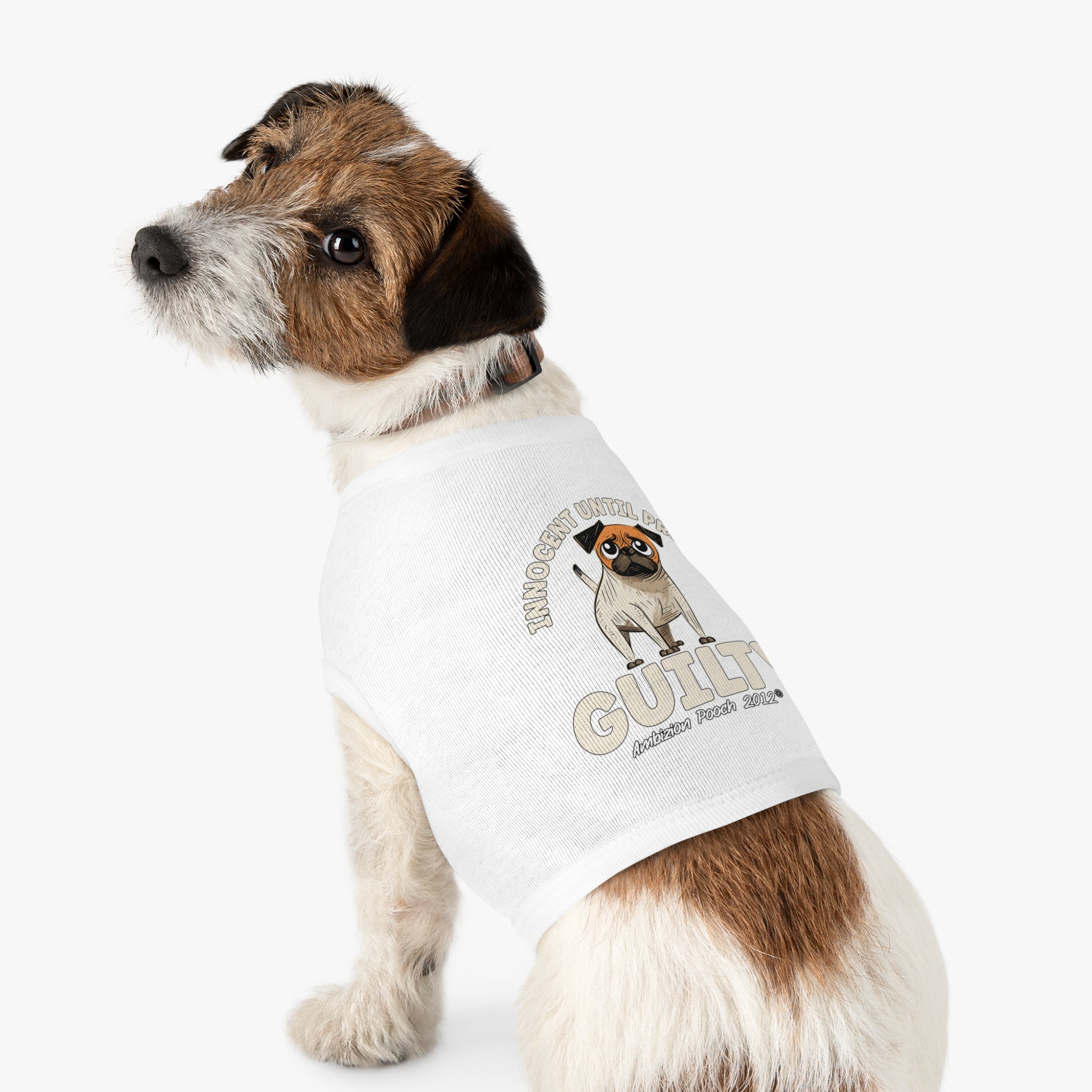Innocent Until Proven Guilty Doggy Tank Top