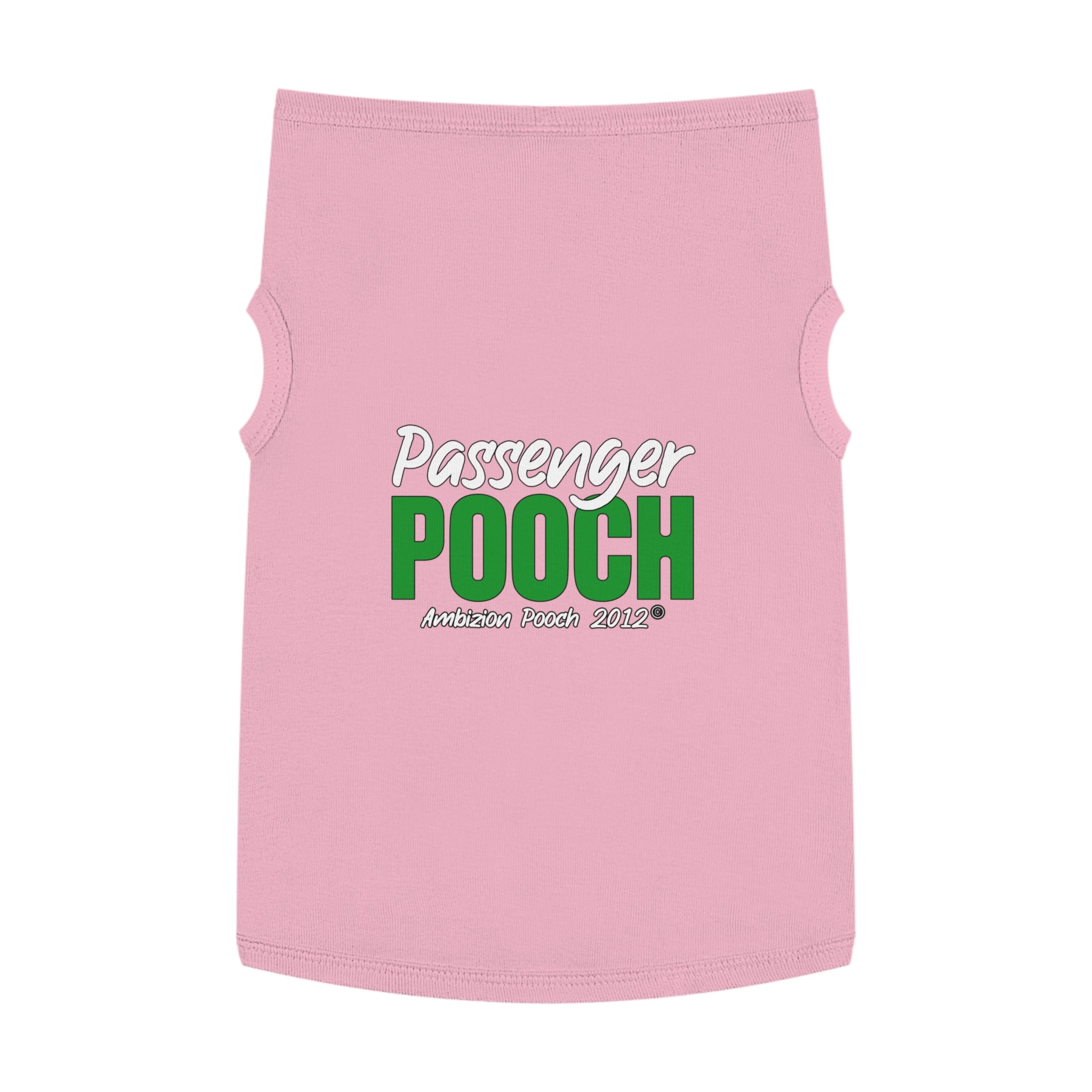 "Passenger Pooch" Doggy Tank Top