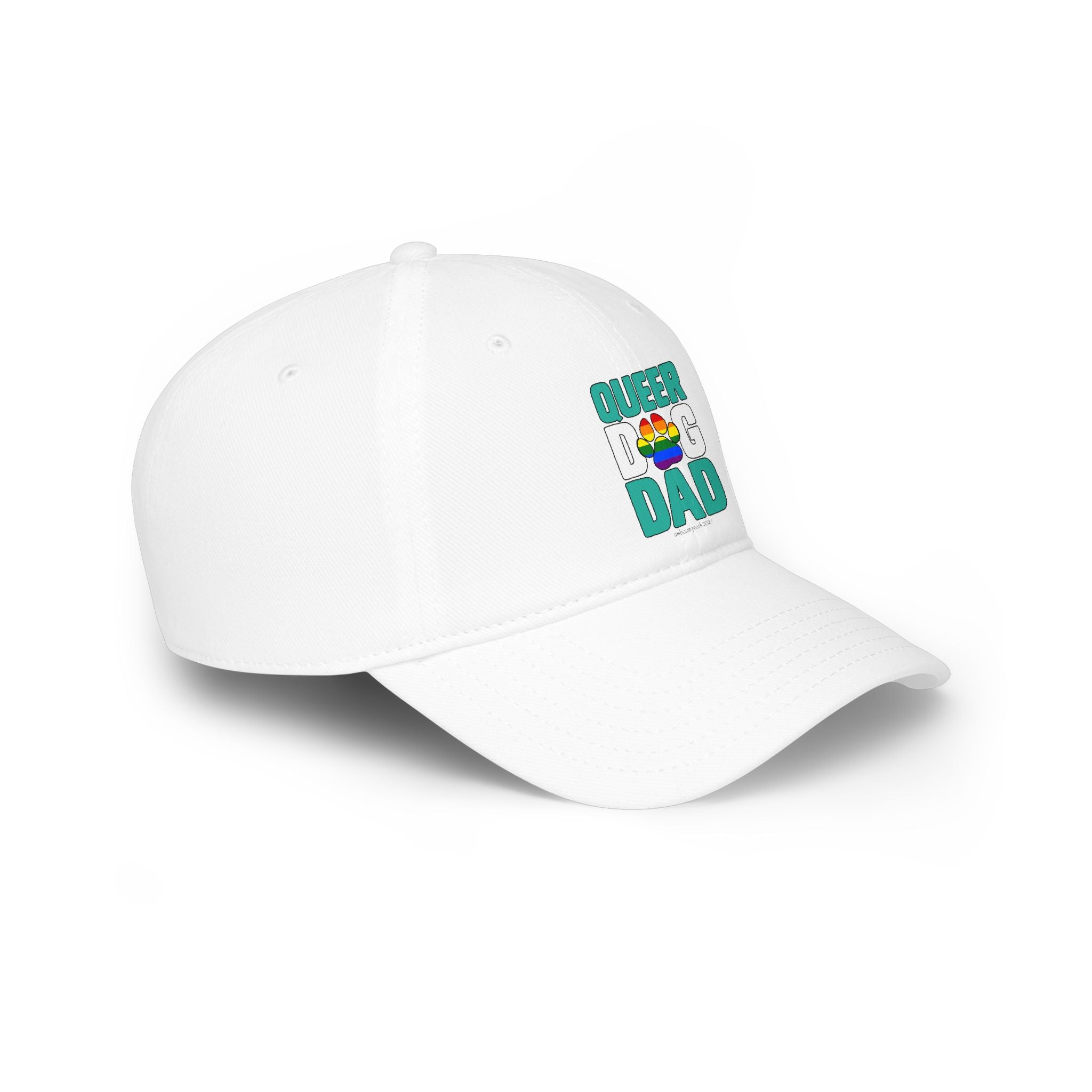Queer Dog Dad Low Profile Baseball Cap