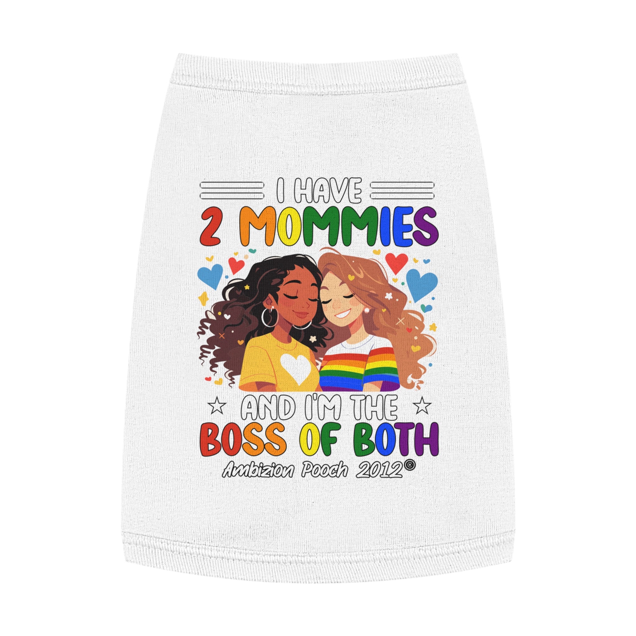 I Have 2 Mommies Doggy Tank Top (LGBTQ)