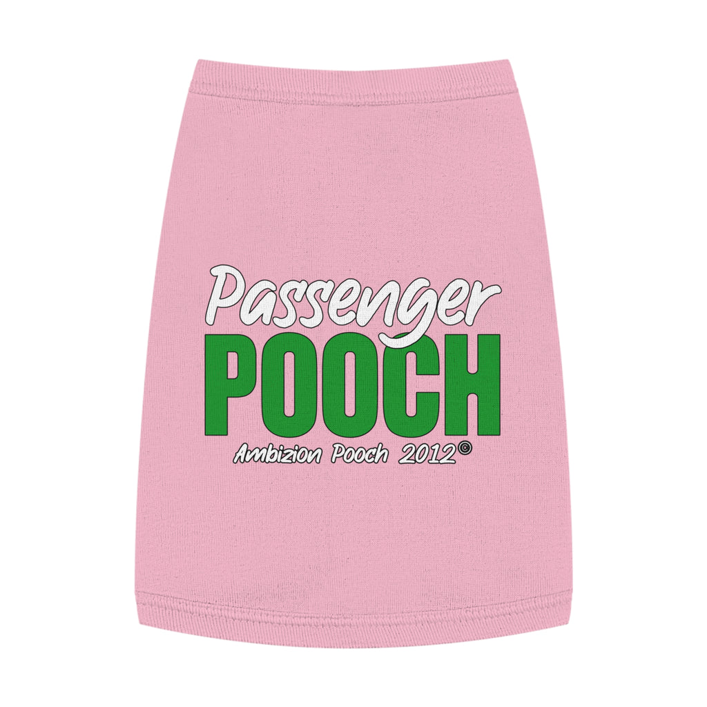 "Passenger Pooch" Doggy Tank Top