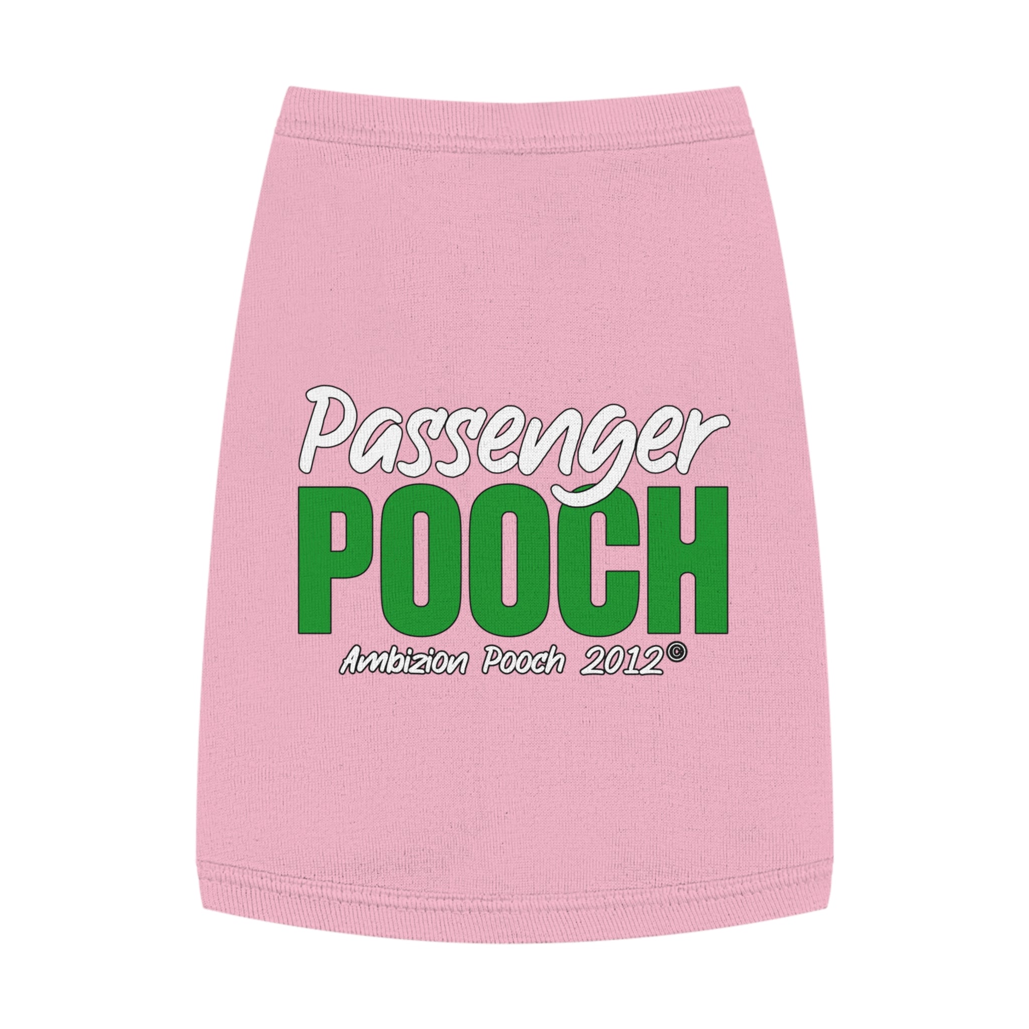 "Passenger Pooch" Doggy Tank Top