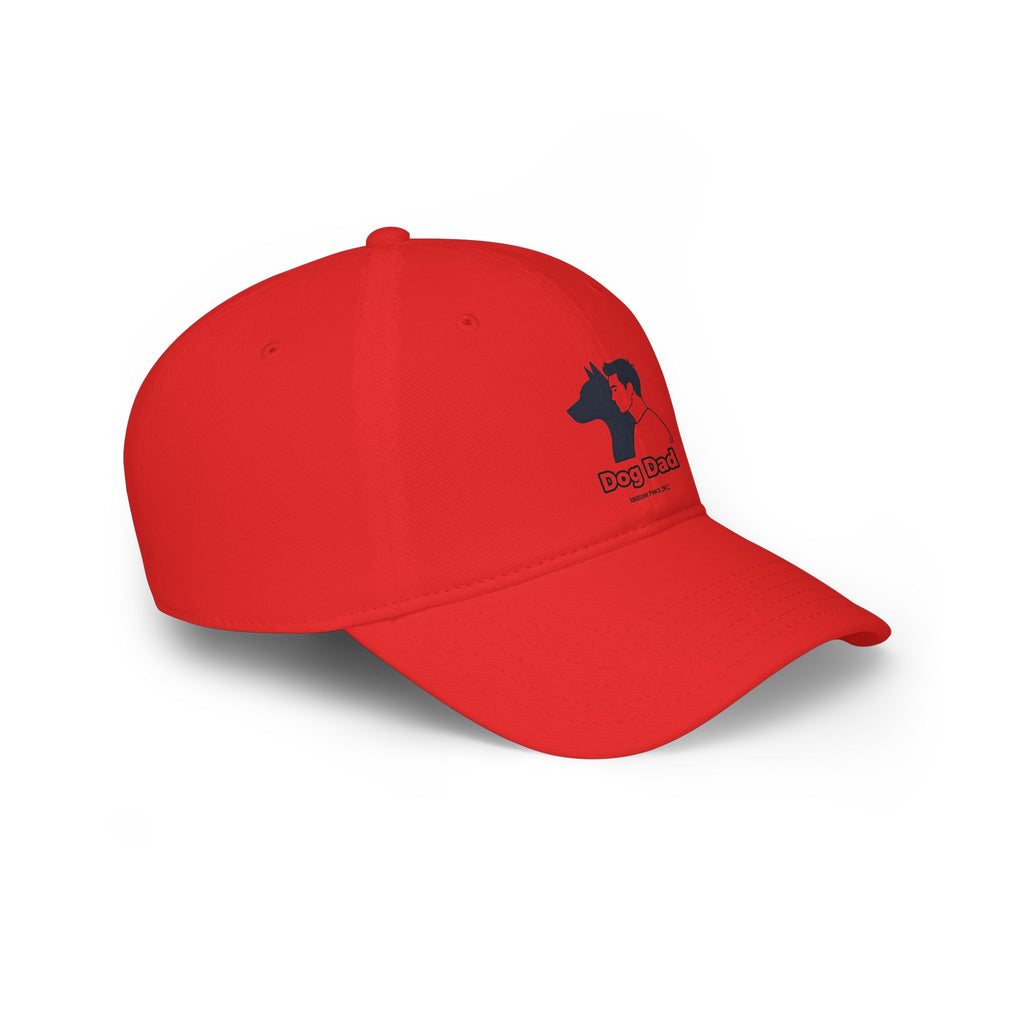 Dog Dad Low Profile Baseball Cap