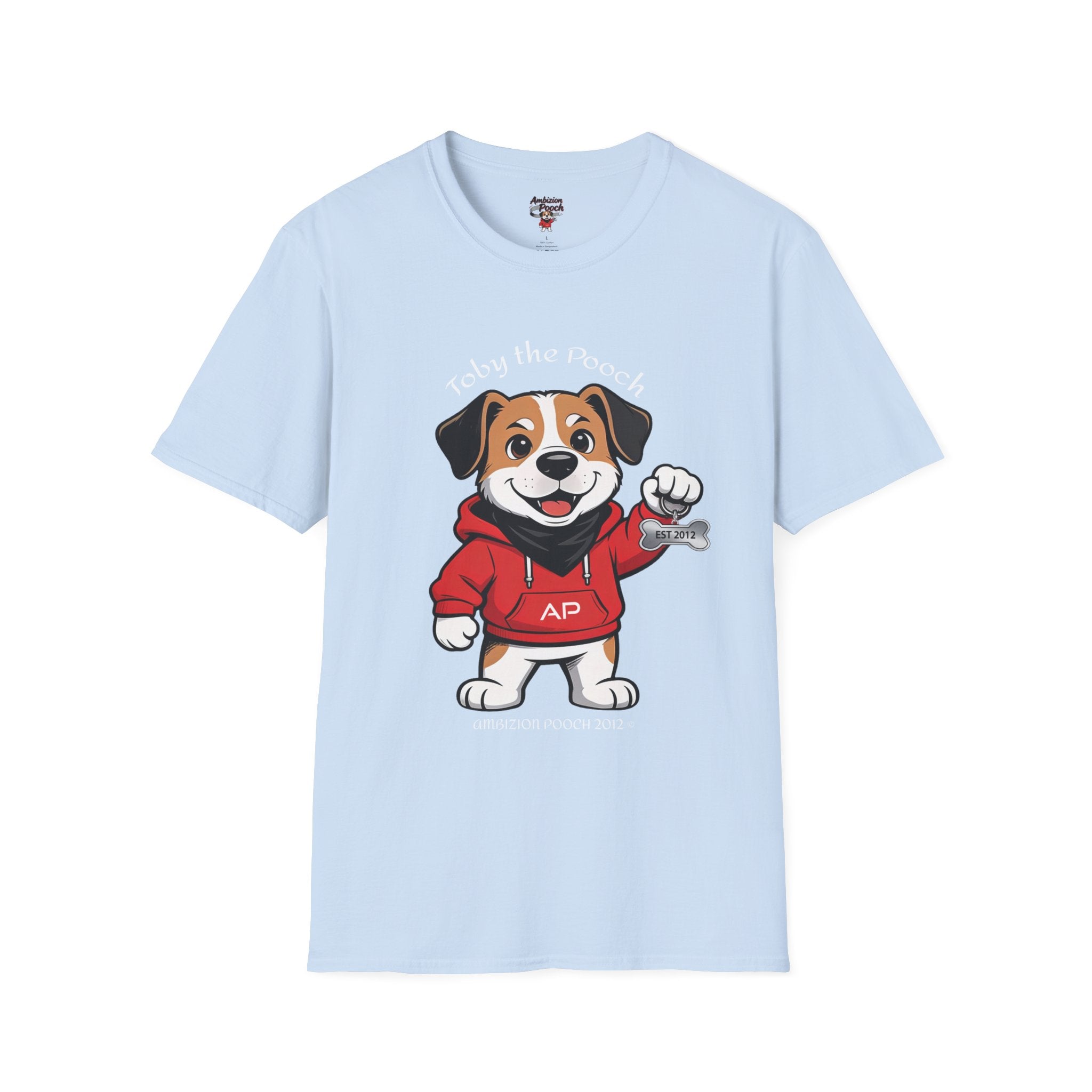 Toby the Pooch Unisex Softstyle T-Shirt
