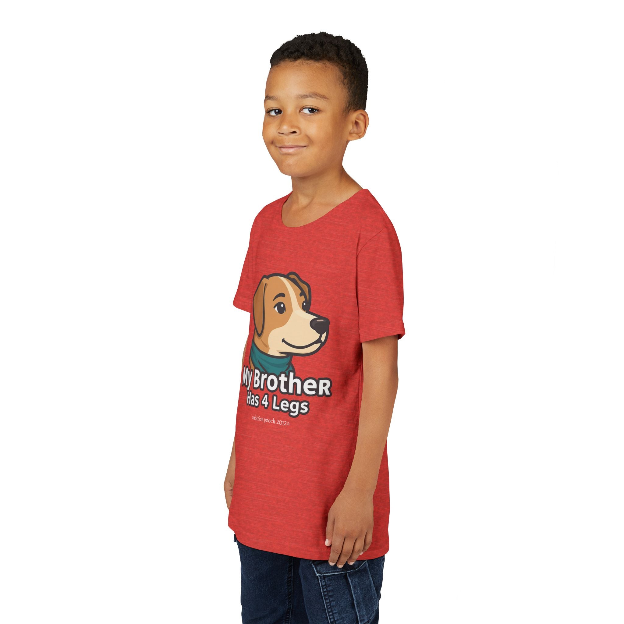 "My Bro Has 4 Legs" Kids Tee