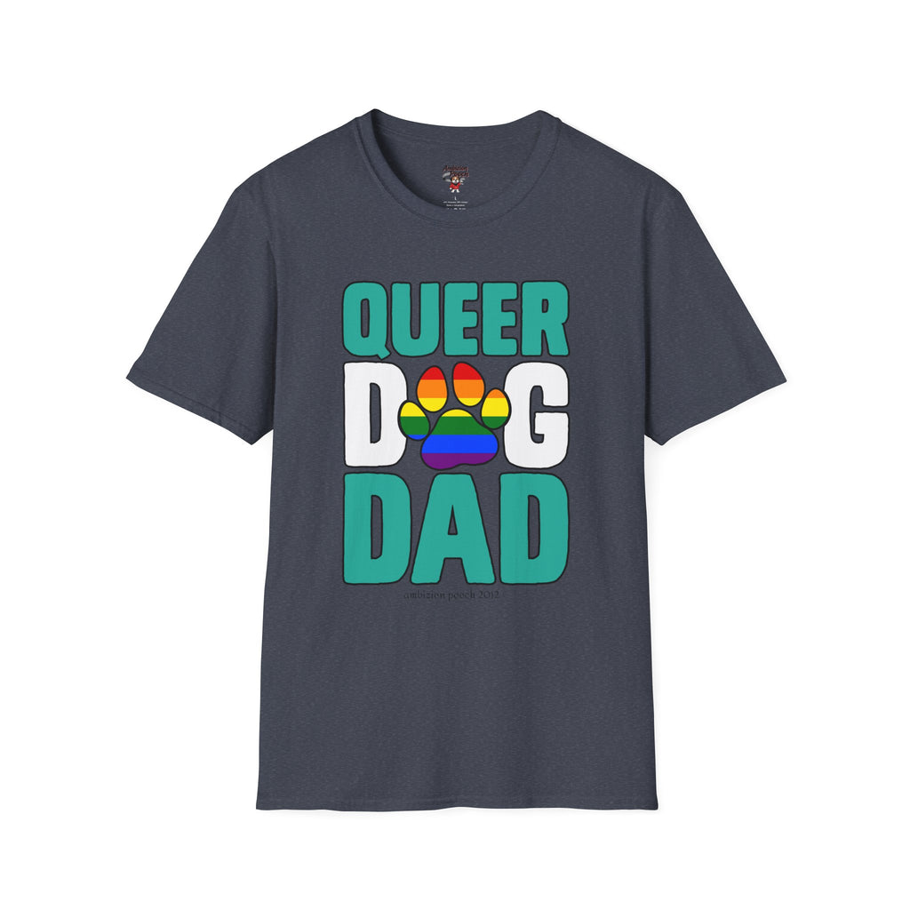 Queer Dog Dad Unisex Softstyle T-Shirt