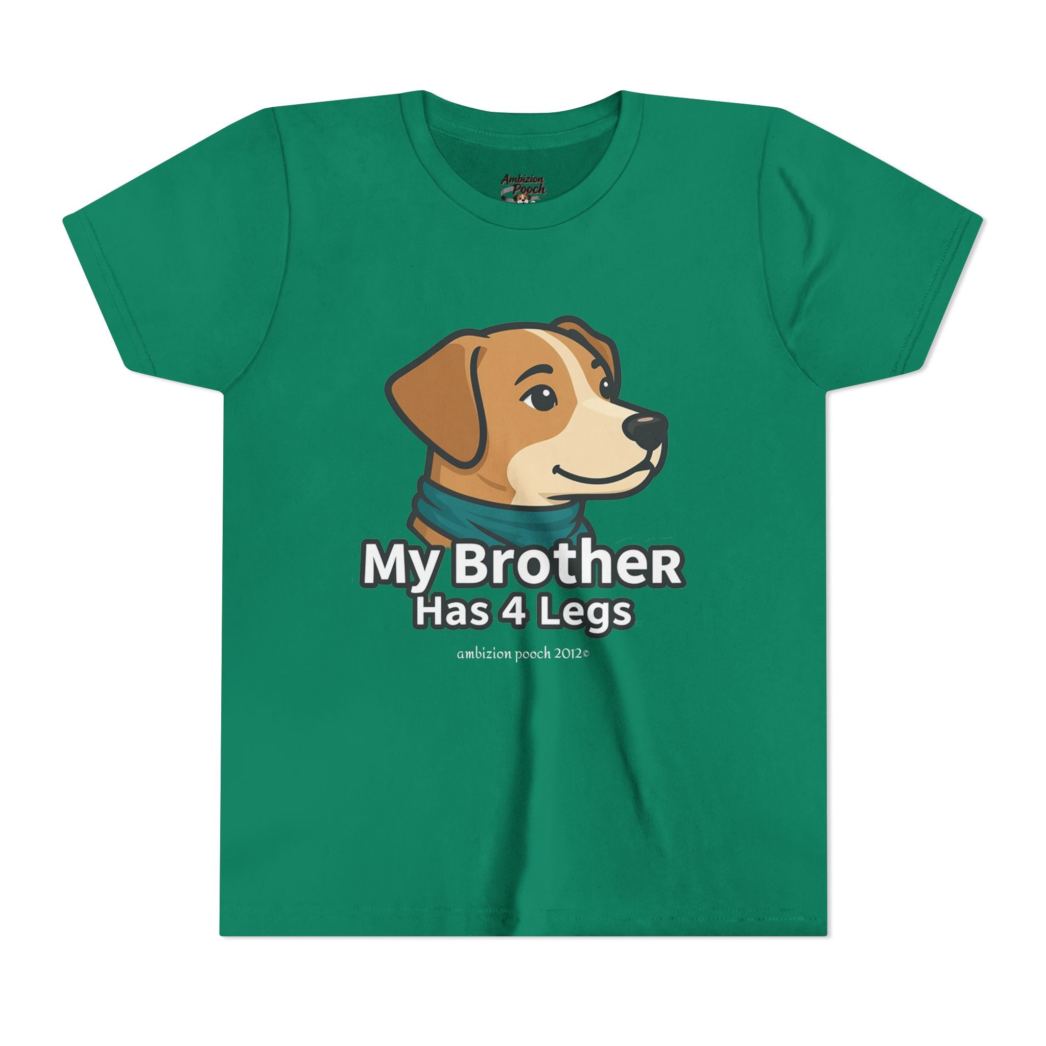"My Bro Has 4 Legs" Kids Tee